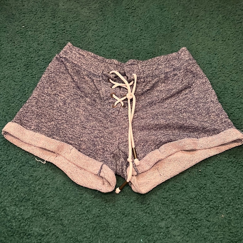 Cute blue shorts with strings